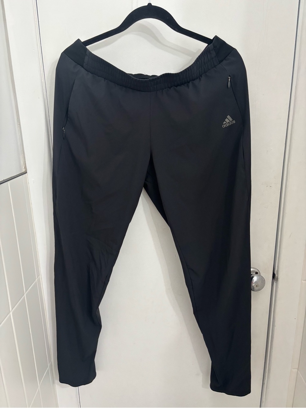 adidas women’s Black Athletic Jogger Pants